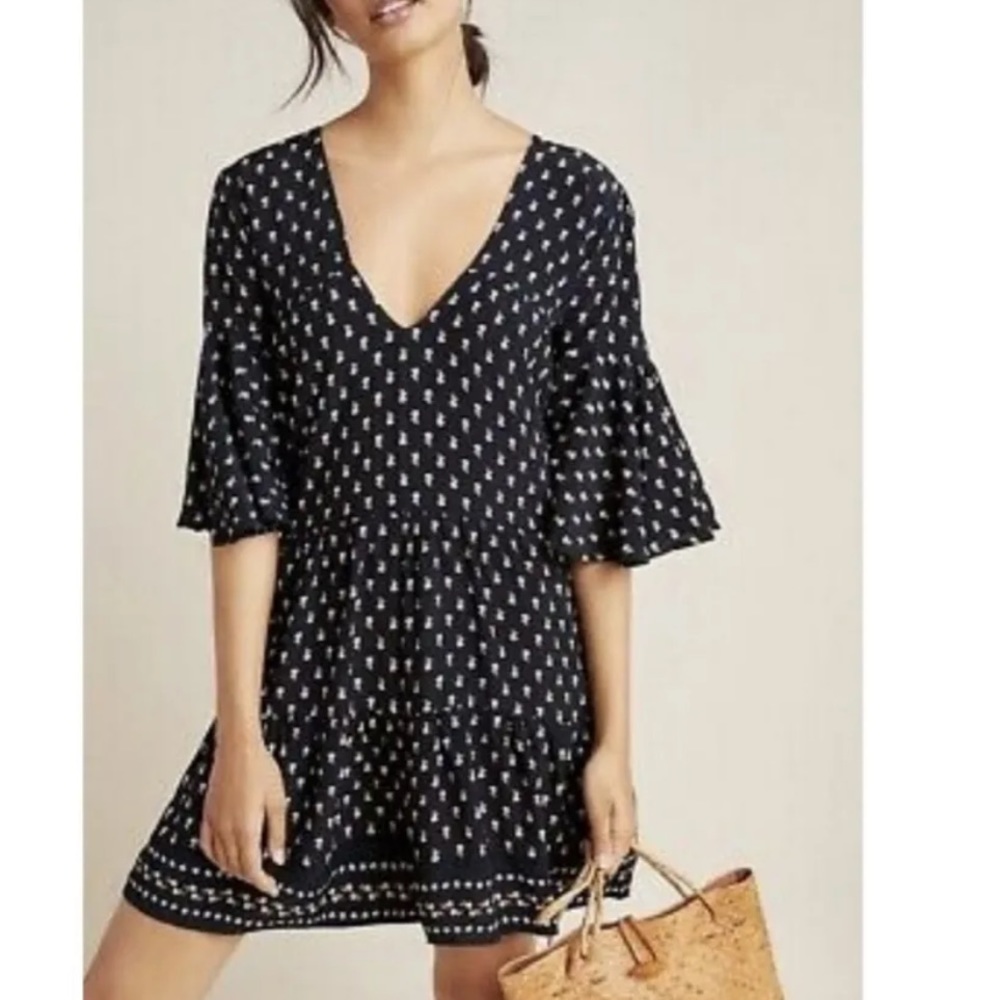 FAITHFULL THE BRAND X ANTHROPOLOGIE FRESA FLORAL DRESS IN SIZE 6